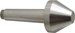 Riten - 2-3/4" Head Diam, Hardened Tool Steel Bull Nose Point Solid Dead Center - 4MT Morse Taper, 2-3/4" Point Diam, 1.508" Point Length, 2-15/16" OAL - Americas Industrial Supply