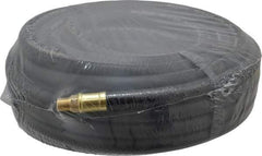 Continental ContiTech - 3/8" ID x 0.669" OD 50' Long Multipurpose Air Hose - MNPT x MNPT Ends, 200 Working psi, -40 to 190°F, 1/4" Fitting, Black - Americas Industrial Supply