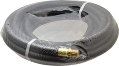 Continental ContiTech - 1/2" ID x 0.811" OD 25' Long Multipurpose Air Hose - MNPT x MNPT Ends, 200 Working psi, -40 to 190°F, 1/2" Fitting, Black - Americas Industrial Supply