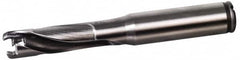 Kennametal - 10 to 10.49mm Diam, 3xD, 32mm Max Depth, 12mm Shank Diam, 43mm Flute, 92mm OAL, Replaceable Tip Drill - KTIP1000HPM Insert, J Seat Size, Series KenTIP - Americas Industrial Supply