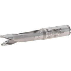 Kennametal - 16 to 16.99mm Diam, 3xD, 51mm Max Depth, 18mm Shank Diam, 70mm Flute, 122mm OAL, Replaceable Tip Drill - KTIP1600HPM Insert, U Seat Size, Series KenTIP - Americas Industrial Supply