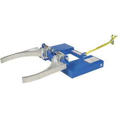 Vestil - 800 Lb Load Capacity, 30 & 55 Gal Drum Grab - 27-3/4" Wide x 7-1/2" High, Steel Wheels - Americas Industrial Supply