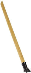 Harper Brush - 60 x 1-1/8" Wood Squeegee Handle - Bolt-On Connection, Tan - Americas Industrial Supply
