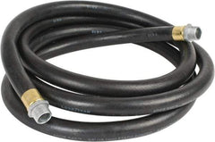 Continental ContiTech - 3/4" ID x 1-1/8" OD x 12' OAL, NPT Male x Male Petroleum Transfer Hose - 100 Max Working psi, 3/4" Fitting, Black - Americas Industrial Supply