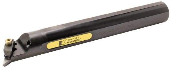 Kennametal - VC.., A-NVOC Internal Left Hand Indexable Profiling Toolholder - 40mm Shank Width, 300mm Long, Steel, Through Coolant - Americas Industrial Supply