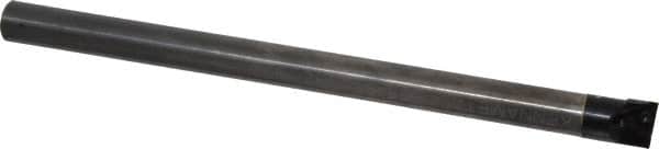 Kennametal - 15.24mm Min Bore Diam, 203.2mm OAL, 1/2" Shank Diam, E-STUN Indexable Boring Bar - T221P Insert, Screw Holding Method - Americas Industrial Supply