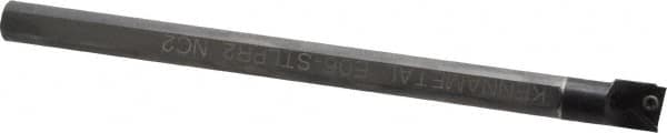 Kennametal - 12.19mm Min Bore Diam, 152.4mm OAL, 3/8" Shank Diam, E-STLP Indexable Boring Bar - TP.. Insert, Screw Holding Method - Americas Industrial Supply