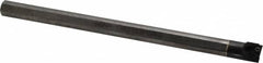 Kennametal - 15.24mm Min Bore Diam, 203.2mm OAL, 1/2" Shank Diam, E-STLP Indexable Boring Bar - TP.. Insert, Screw Holding Method - Americas Industrial Supply