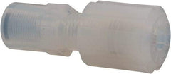 NewAge Industries - 1/4" Tube OD, PFA PTFE Plastic Compression Tube Female Connector - 1/8 NPT Pipe, 500°F Max, 1/8 Thread - Americas Industrial Supply