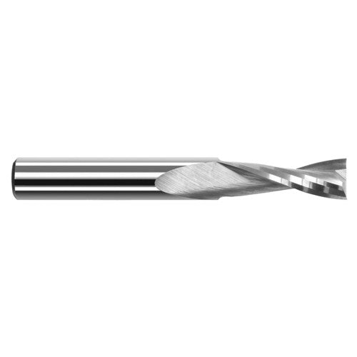 ‎End Mills for Plastics - 2 Flute - 0.0781″ (5/64″) Cutter Diameter × 0.1170″ Length of Cut Carbide Square Upcut End Mill for Plastic, 2 Flutes - Exact Industrial Supply