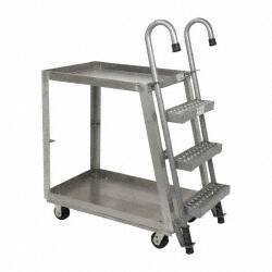 Vestil - 660 Lb Capacity, 21-5/8" Wide x 39" Long x 50" High Order Picking Cart - Americas Industrial Supply