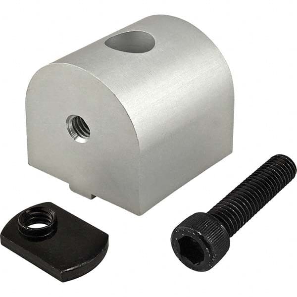 80/20 Inc. - 1-1/2" Wide x 1.6094" High x 1-1/2" Long Open Shelving 90 Degree Pivot Nub - Americas Industrial Supply