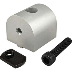 80/20 Inc. - 1-1/2" Wide x 1.6094" High x 1-1/2" Long Open Shelving 90 Degree Pivot Nub - Americas Industrial Supply