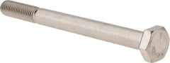 Value Collection - M10x1.50mm Metric Coarse, 110mm Length Under Head Hex Head Cap Screw - Partially Threaded, Grade 18-8 & Austenitic A2 Stainless Steel, 17mm Hex - Americas Industrial Supply
