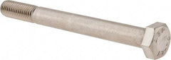 Value Collection - M12x1.75mm Metric Coarse, 120mm Length Under Head Hex Head Cap Screw - Partially Threaded, Grade 18-8 & Austenitic A2 Stainless Steel, 19mm Hex - Americas Industrial Supply