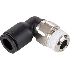 Legris - Plastic Push-To-Connect Tube Fittings Type: Male Elbow Tube Outside Diameter (mm): 14 - Americas Industrial Supply