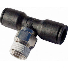 Legris - Plastic Push-To-Connect Tube Fittings Type: Male Branch Tee Tube Outside Diameter (Inch): 1/2 - Americas Industrial Supply