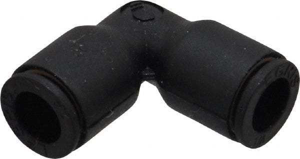 Legris - 1/4" Outside Diam, Nylon Push-to-Connect Tube Union Elbow - 290 Max psi - Americas Industrial Supply