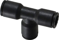 Legris - 1/4" Outside Diam, Nylon Push-to-Connect Tube Union Tee - 290 Max psi - Americas Industrial Supply