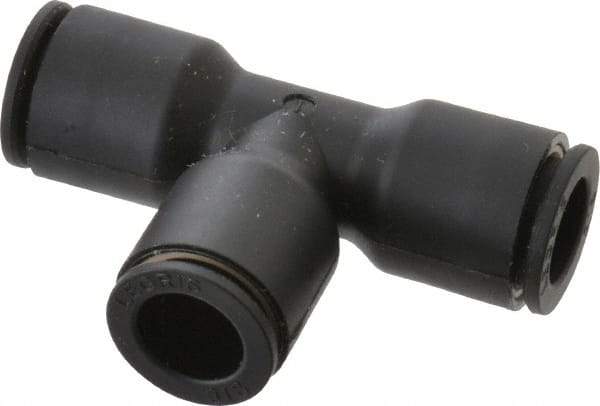 Legris - 3/8" Outside Diam, Nylon Push-to-Connect Tube Union Tee - 290 Max psi - Americas Industrial Supply