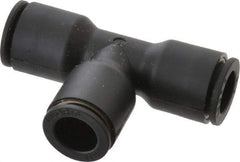 Legris - 3/8" Outside Diam, Nylon Push-to-Connect Tube Union Tee - 290 Max psi - Americas Industrial Supply
