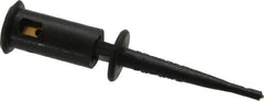 Pomona - Black Electrical Test Equipment Clip - Use with SMD Grabbers - Americas Industrial Supply