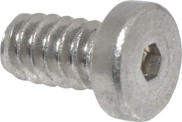 Value Collection - #6-32 UNC Hex Socket Drive, Low Socket Cap Screw - Grade 18-8 Stainless Steel, 1/4" Length Under Head - Americas Industrial Supply