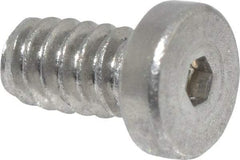 Value Collection - #6-32 UNC Hex Socket Drive, Low Socket Cap Screw - Grade 18-8 Stainless Steel, 1/4" Length Under Head - Americas Industrial Supply