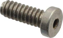 Value Collection - #6-32 UNC Hex Socket Drive, Low Socket Cap Screw - Grade 18-8 Stainless Steel, 3/8" Length Under Head - Americas Industrial Supply