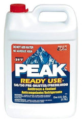 Peak - 1 Gal Conventional Premixed Antifreeze & Coolant - Ethylene Glycol & De-Ionized Water Composition - Americas Industrial Supply