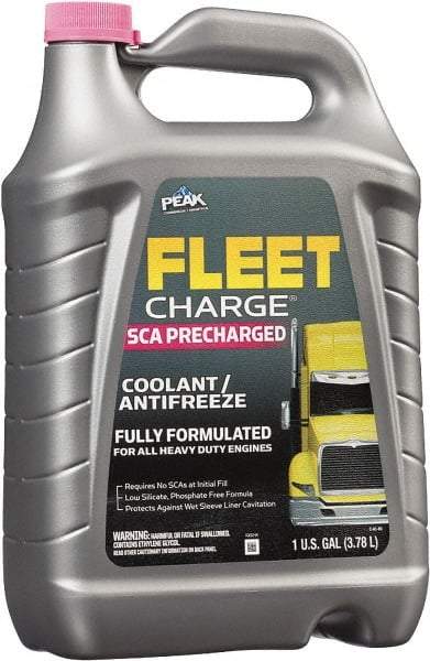 Peak - 1 Gal Heavy Duty Antifreeze & Coolant - Ethylene Glycol with SCA & Inhibitors Composition - Americas Industrial Supply