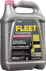 Peak - 1 Gal Heavy Duty Antifreeze & Coolant - Ethylene Glycol with SCA & Inhibitors Composition - Americas Industrial Supply