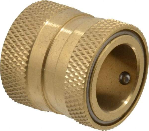 Coilhose Pneumatics - 3/4 NH Garden Hose Coupler - Brass - Americas Industrial Supply