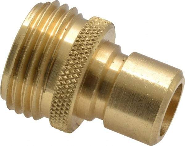 Coilhose Pneumatics - 3/4 NH Garden Hose Connector - Brass - Americas Industrial Supply