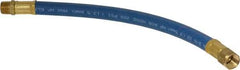 Coilhose Pneumatics - 3/8" ID 1' Long Lead-In Whip Hose - FNPT x MNPT Swivel Ends, 200 Working psi, -40 to 212°F, 3/8" Fitting, - Americas Industrial Supply