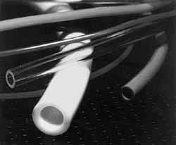 Made in USA - 3/8" ID x 1/2" OD, 1/16" Wall Thickness, Cut to Length (50' Standard Length) PTFE Tube - Translucent, 55 Hardness - Americas Industrial Supply