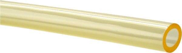 Coilhose Pneumatics - 5/32" ID x 1/4" OD, 3/64" Wall Thickness, Cut to Length (1000' Standard Length) Polyurethane Tube - Transparent Yellow, 123 Max psi, 95 Hardness - Americas Industrial Supply