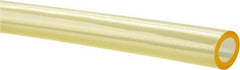 Coilhose Pneumatics - 5/32" ID x 1/4" OD, 3/64" Wall Thickness, Cut to Length (1000' Standard Length) Polyurethane Tube - Transparent Yellow, 123 Max psi, 95 Hardness - Americas Industrial Supply