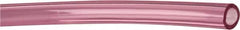 Coilhose Pneumatics - 1/4" ID x 3/8" OD, 1/16" Wall Thickness, Cut to Length (500' Standard Length) Polyurethane Tube - Transparent Red, 126 Max psi, 90 Hardness - Americas Industrial Supply