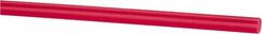 Coilhose Pneumatics - 0.106" ID x 5/32" OD, 0.025" Wall Thickness, Cut to Length (2,500' Standard Length) Polyethylene Tube - Red, 150 Max psi - Americas Industrial Supply