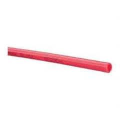 Coilhose Pneumatics - 1/4" ID x 3/8" OD, 1/16" Wall Thickness, Cut to Length (500' Standard Length) Polyethylene Tube - Red, 120 Max psi - Americas Industrial Supply