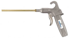 Guardair - 120 Max psi Safety Shield Pistol Grip Blow Gun - 1/4 NPT, 6" Tube Length, Aluminum Body/Brass Extension - Americas Industrial Supply