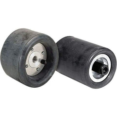 WALTER Surface Technologies - 5" Wheel OD, 3-1/2" Wheel Width, 3,800 RPM, Pneumatic Wheel without Hub - 5/8" Wheel Arbor Hole, For Use with Line-Mate III Drum Sander - Americas Industrial Supply