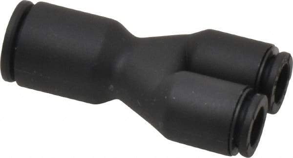 Legris - 6 x 8mm Outside Diam, Nylon Push-to-Connect Union Y - 290 Max psi - Americas Industrial Supply