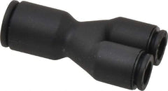 Legris - 6 x 8mm Outside Diam, Nylon Push-to-Connect Union Y - 290 Max psi - Americas Industrial Supply