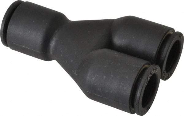 Legris - 10mm Outside Diam, Nylon Push-to-Connect Union Y - 290 Max psi - Americas Industrial Supply