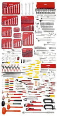 Proto - 453 Piece Intermediate Tool Set - Tools Only - Americas Industrial Supply