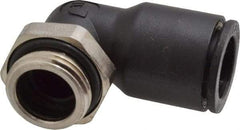 Legris - 12mm OD, 3/8 BSPP, Nylon/Nickel Plated Brass Push-to-Connect Male Elbow - 290 Max psi - Americas Industrial Supply