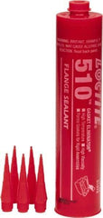 Loctite - 300ml 510 Gasket Eliminator Flange Sealant - -65 to 400°F, Red, Comes in Cartridge - Americas Industrial Supply