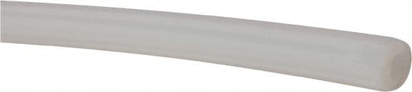 Value Collection - 1/8" ID x 1/4" OD, 1/16" Wall Thickness, Cut to Length (50' Standard Length) PTFE Tube - Natural White, 60 Hardness - Americas Industrial Supply